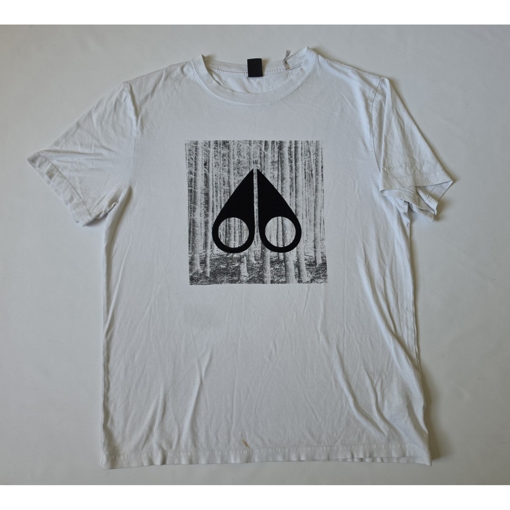 Moose Knuckles Canada Men's White Shirt Size Small